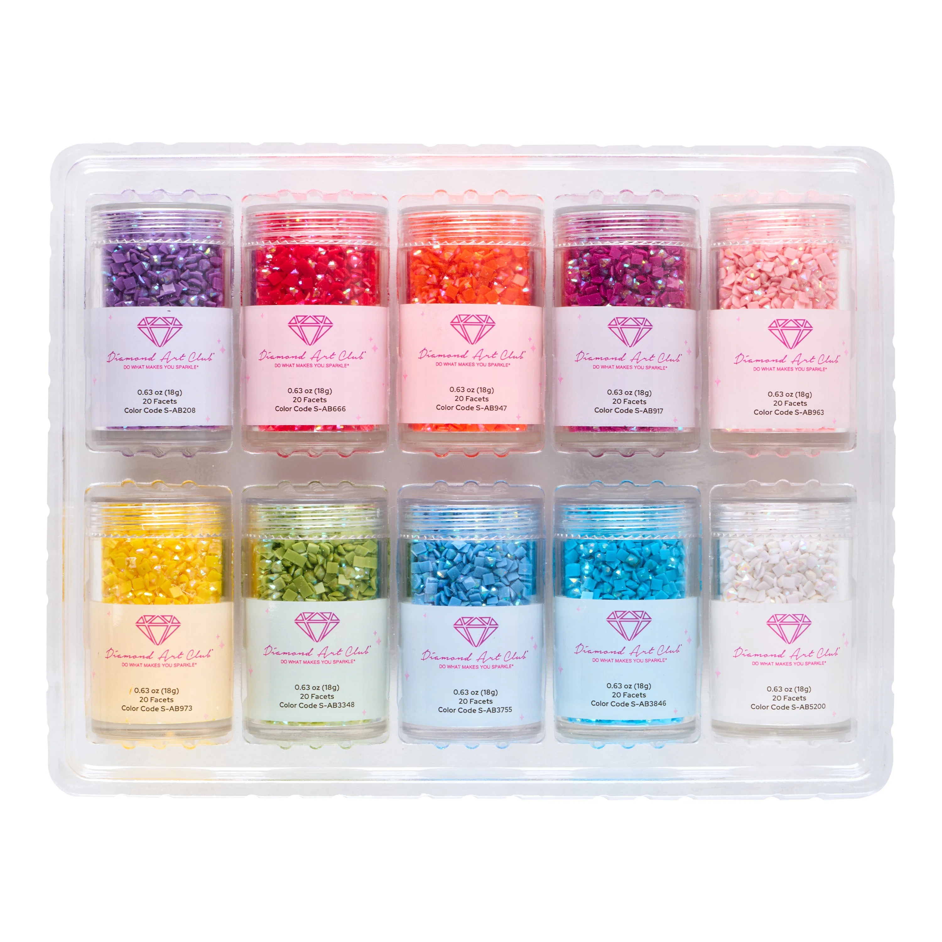 Aurora Borealis - Rainbow Square (Set of 10) - Image 2