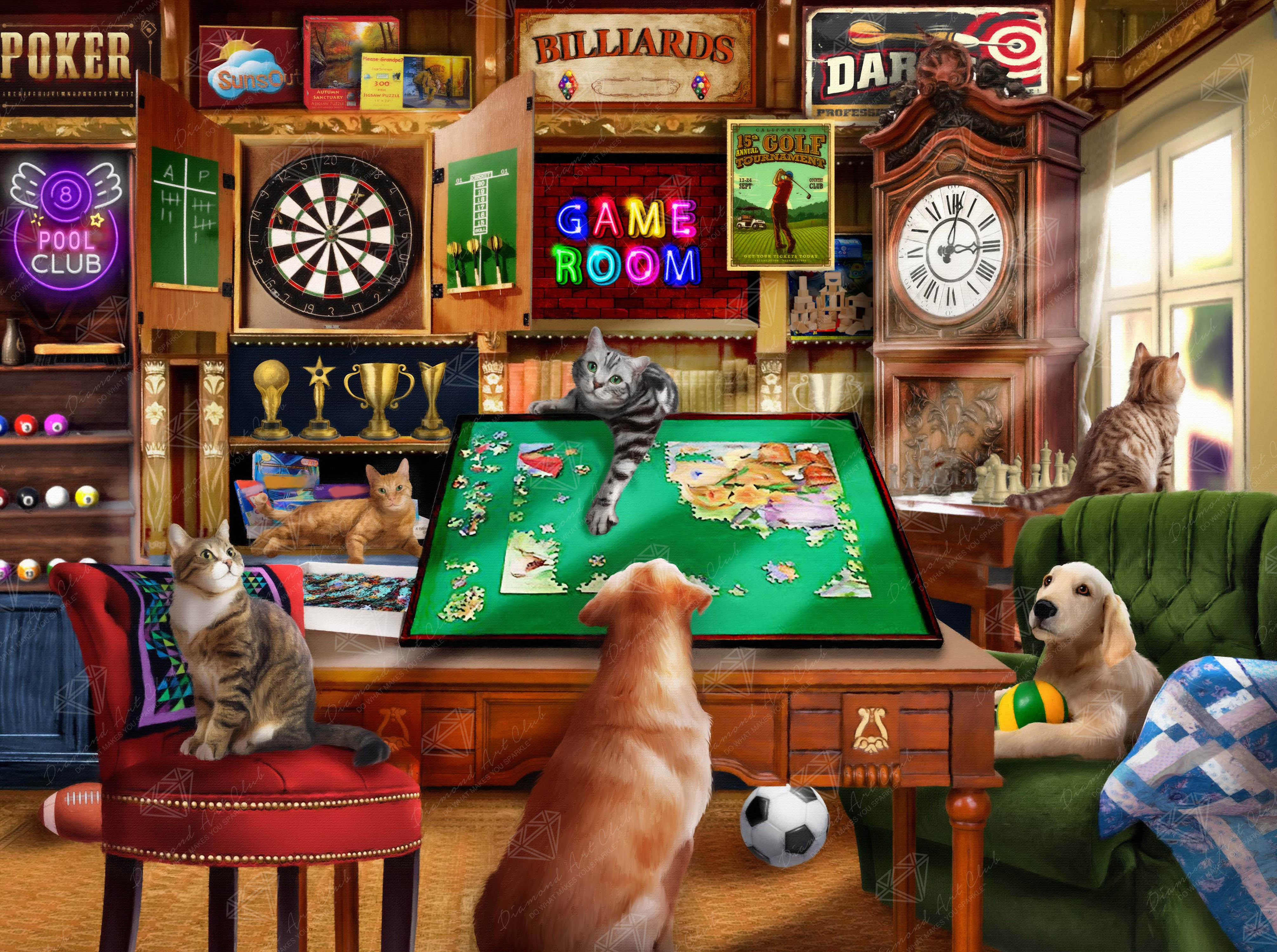 Hanging Out in the Game Room