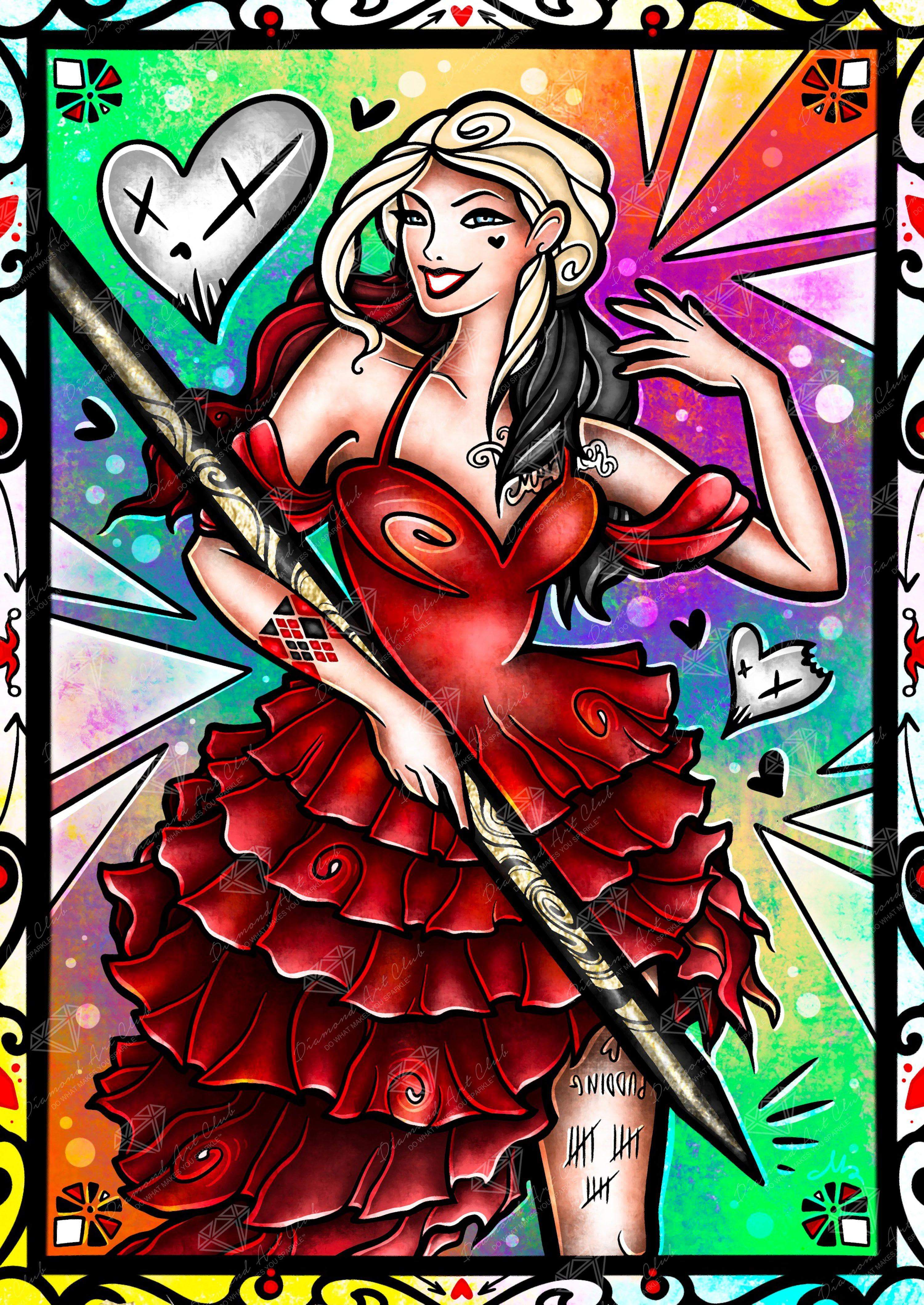 Harley Quinn™ & The Red Dress