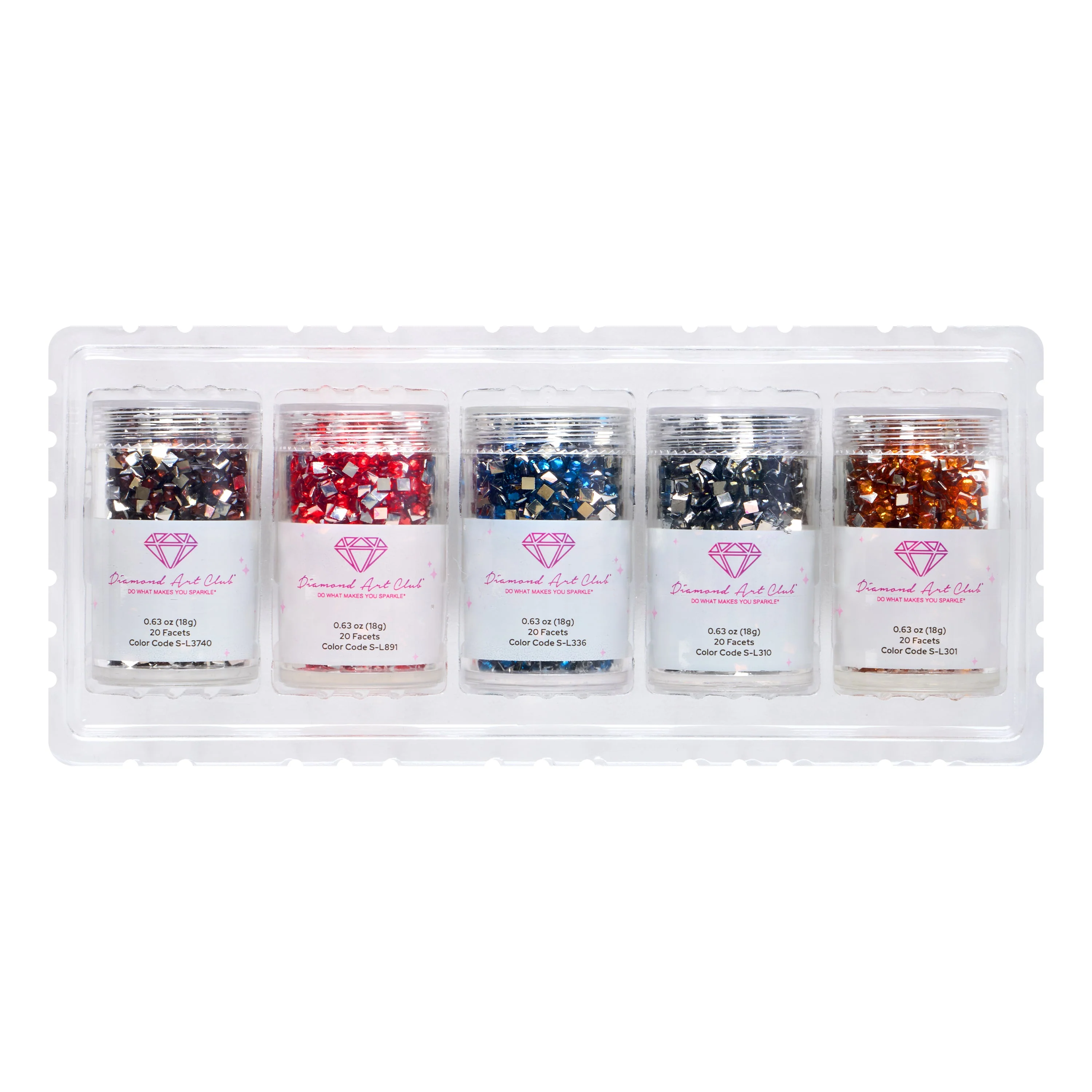 Iridescent - Jewel Tones Square (Set of 5) - Image 2