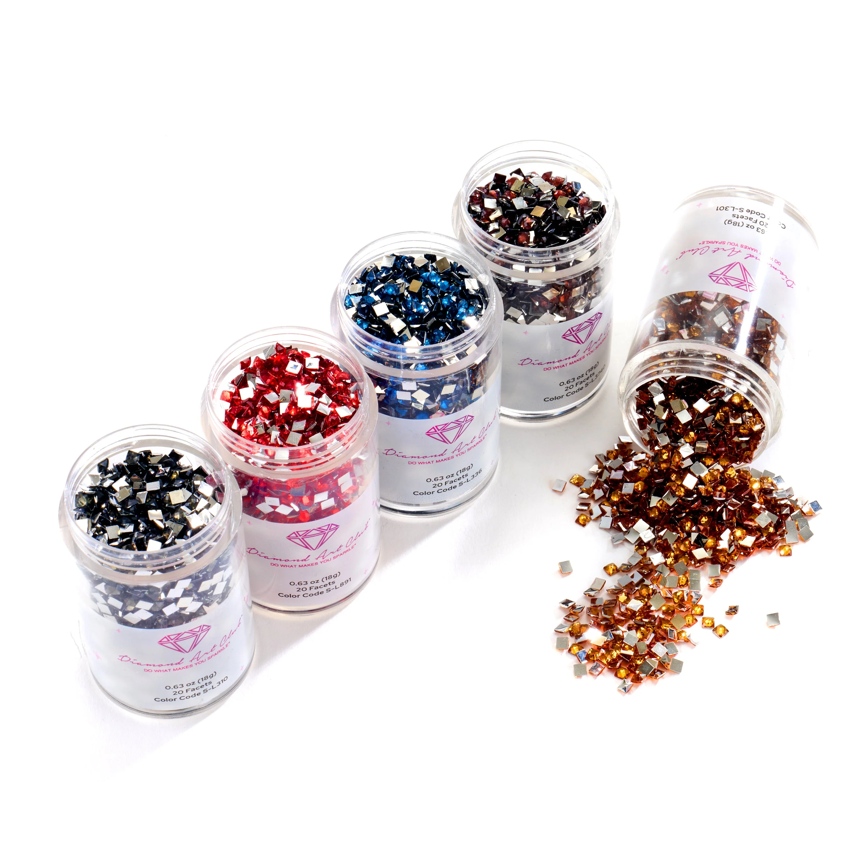 Iridescent - Jewel Tones Square (Set of 5) - Image 3