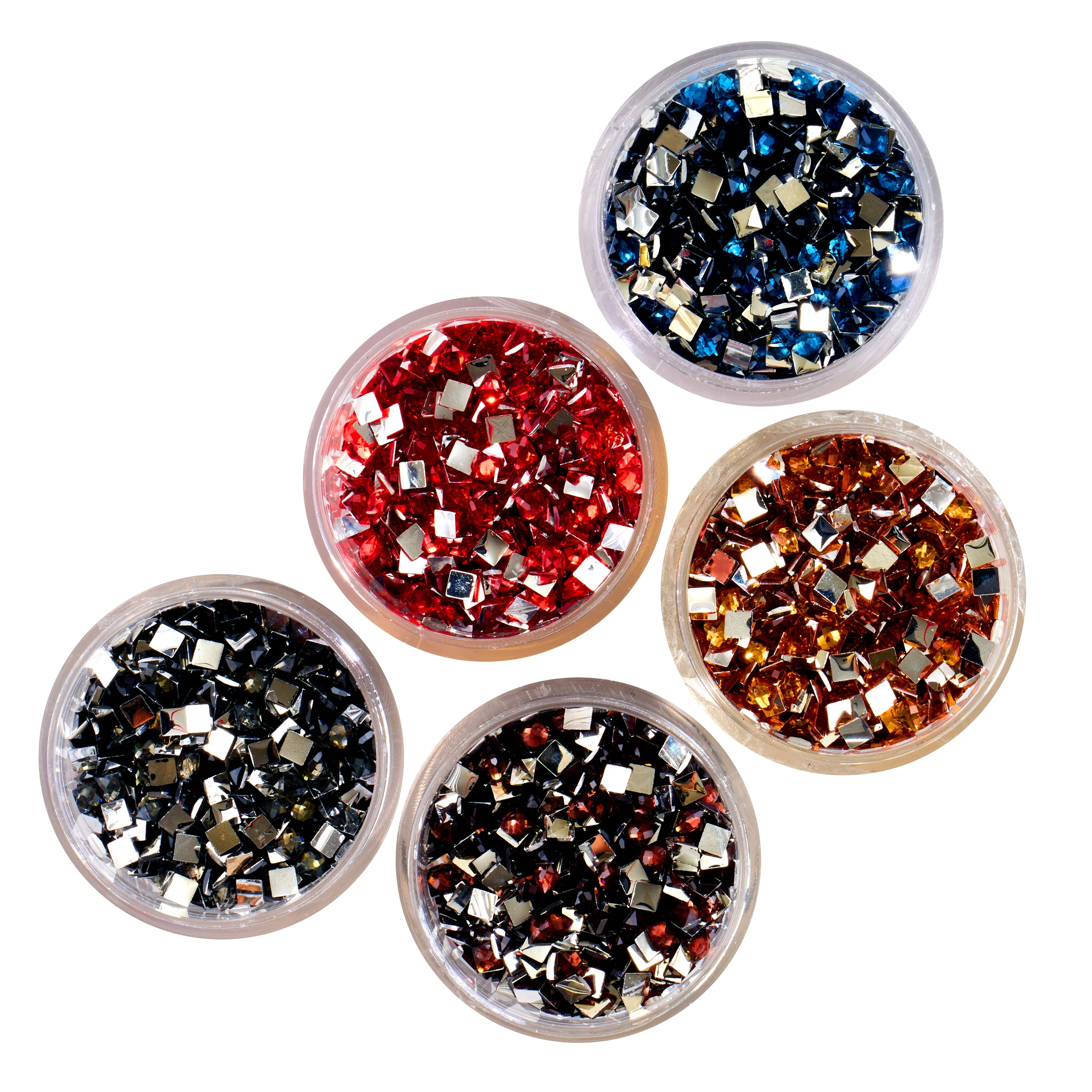 Iridescent - Jewel Tones Square (Set of 5) - Image 4
