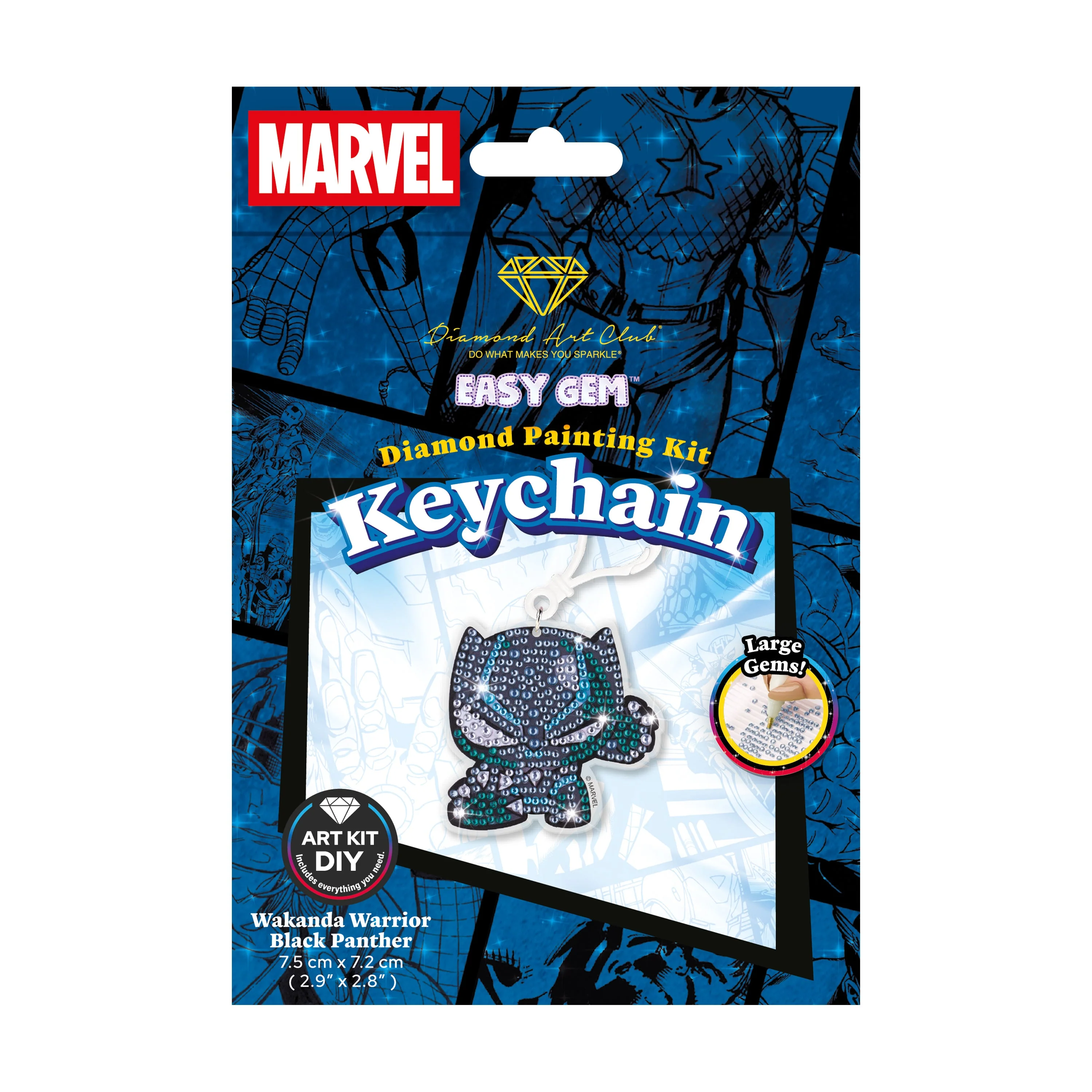 Easy Gem™ Keychain - Wakanda Warrior Black Panther™ - Image 5