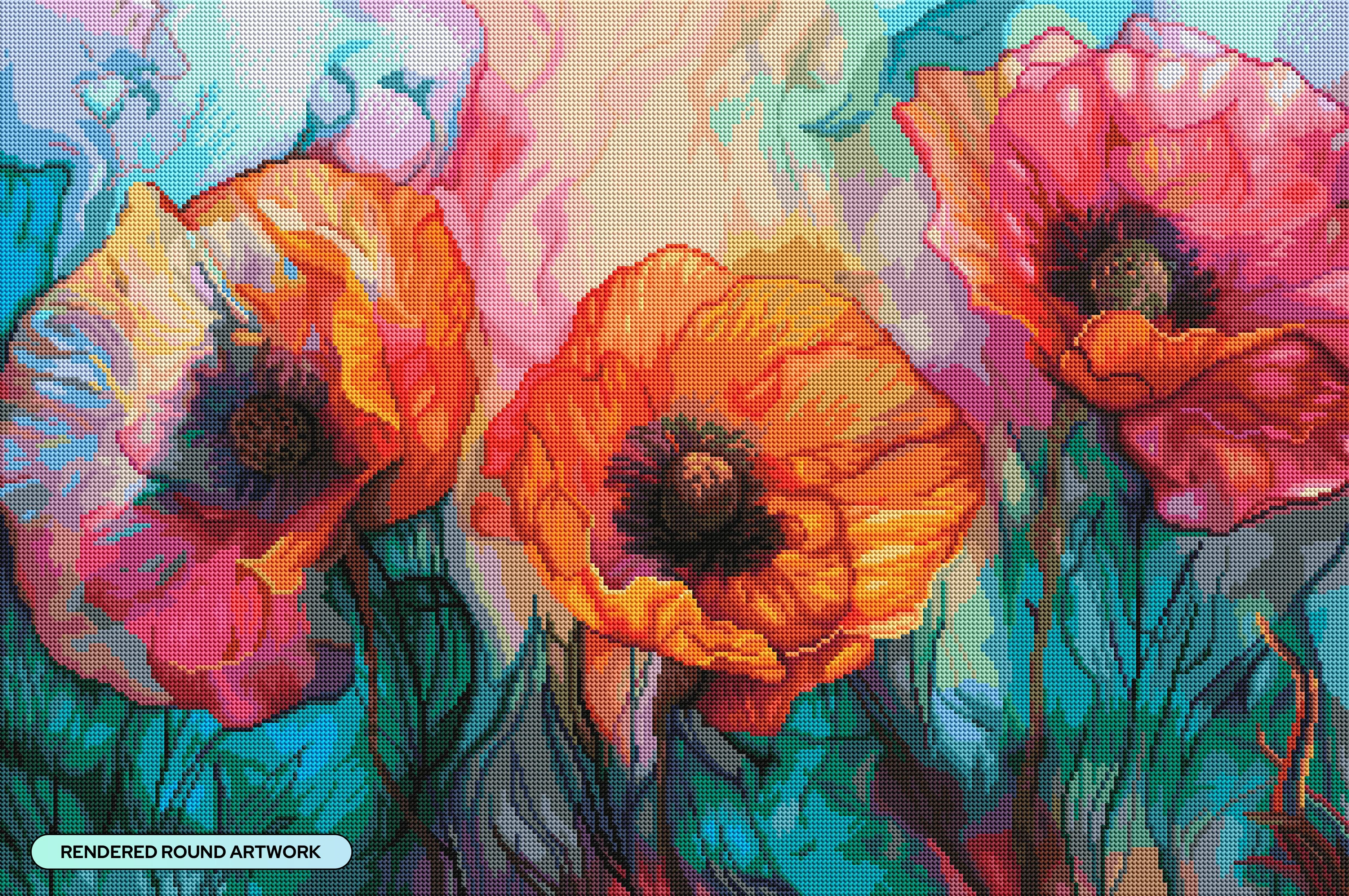 Trio of Poppies - Image 2